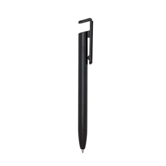 CANETA BASE CELULAR C/ LIMPADOR DE TELA E PORTA TOUCH 