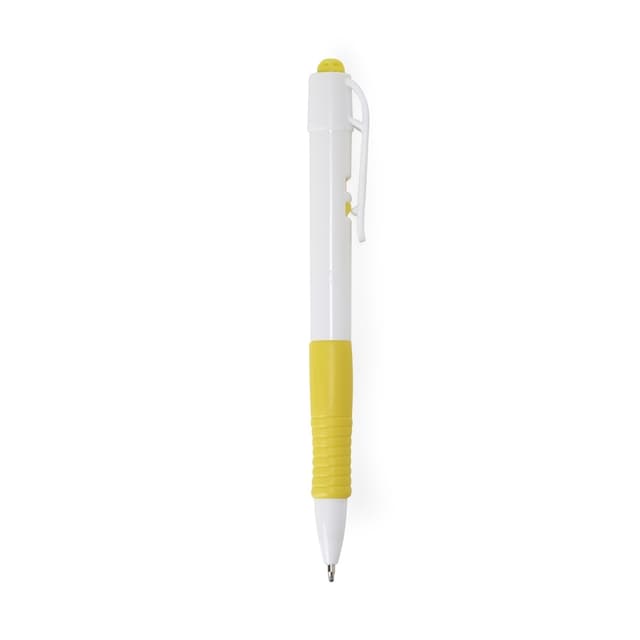 CANETA PLASTICA LEITOSA