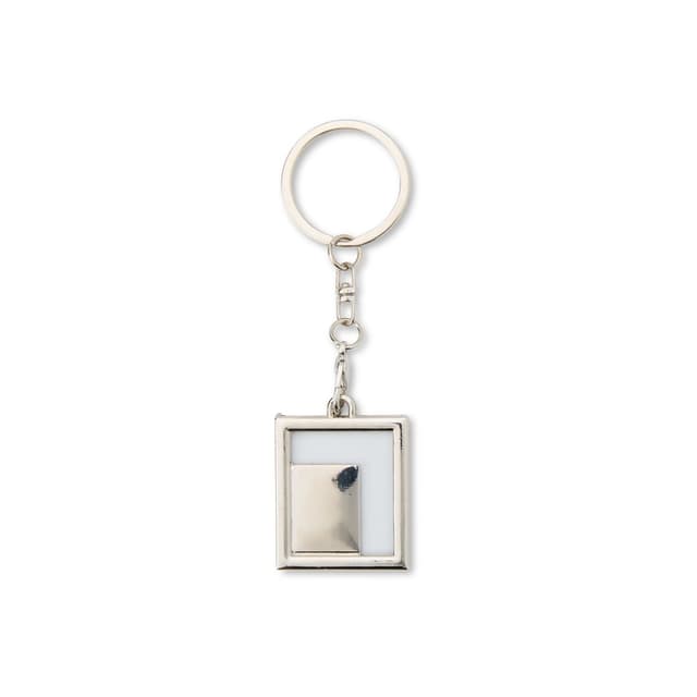 CHAVEIRO PORTA-FOTO INOX