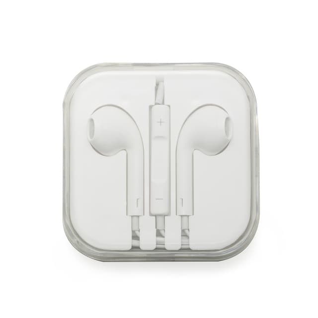 FONE DE OUVIDO C/ MICROFONE -BCO/BCO