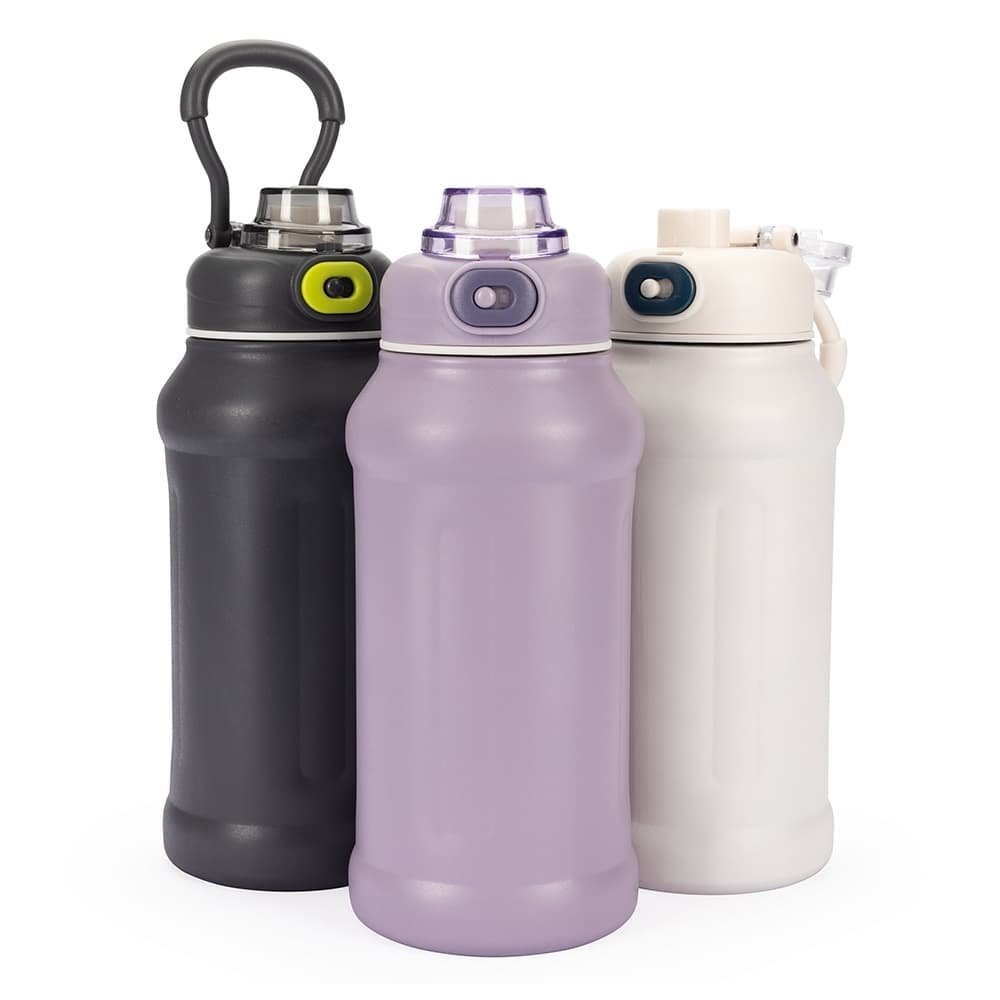 GARRAFA TÉRMICA ESPORTIVA COM ALÇA 850ML