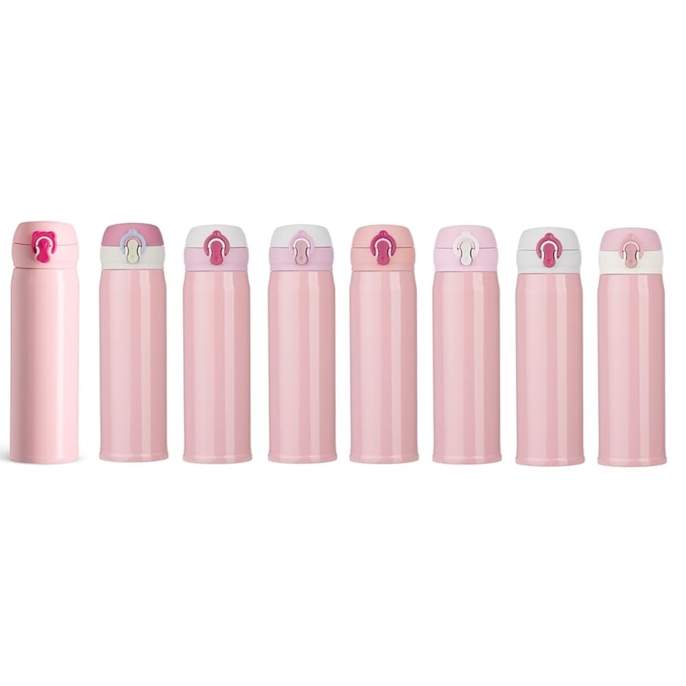 GARRAFA TÉRMICA 400ML *TAMPAS SORTIDAS