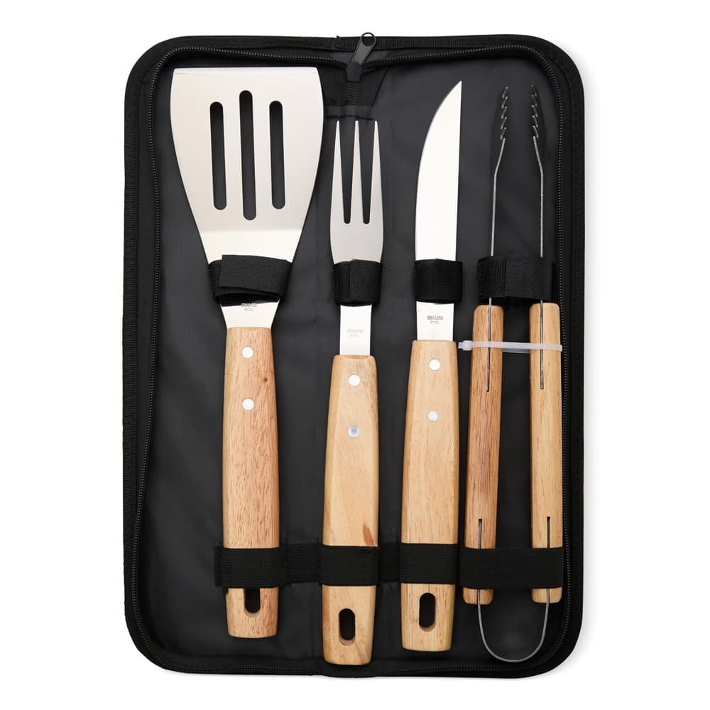 KIT CHURRASCO 4 PEÇAS