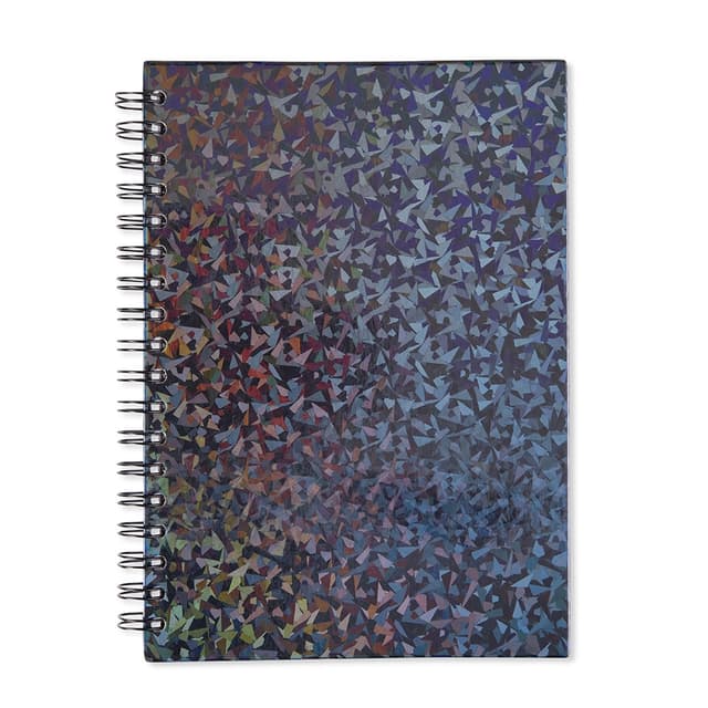 CADERNO HOLOGRÁFICO COM PAUTA