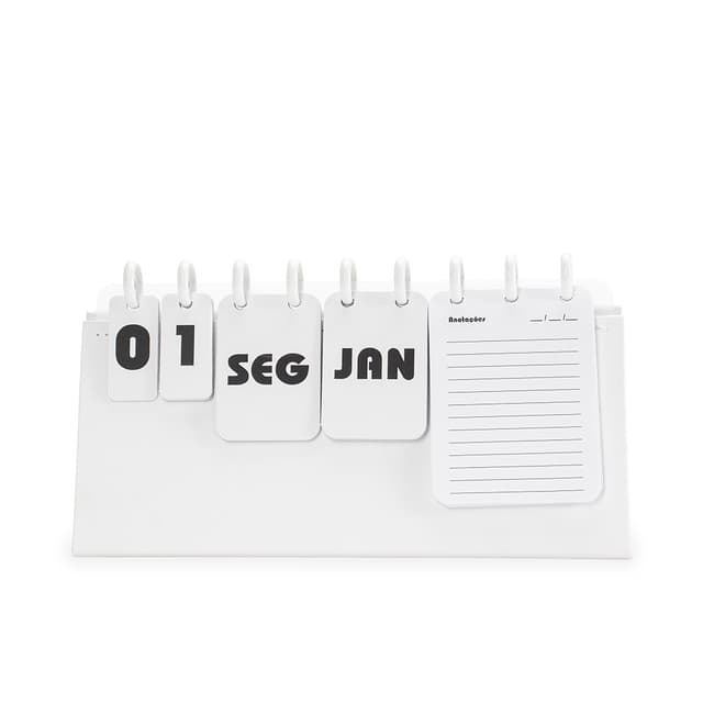 CALENDÁRIO PERMANENTE DE MESA DISCO