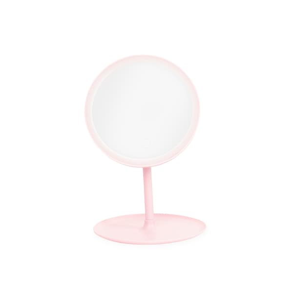 ESPELHO DE MESA PLÁSTICO COM LED