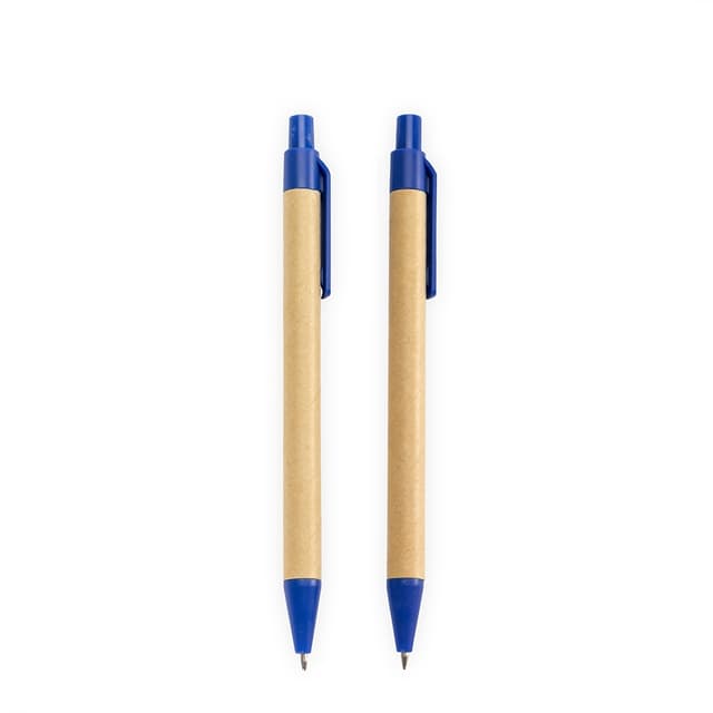 KIT ECOLÓGICO CANETA E LAPISEIRA PAPELÃO