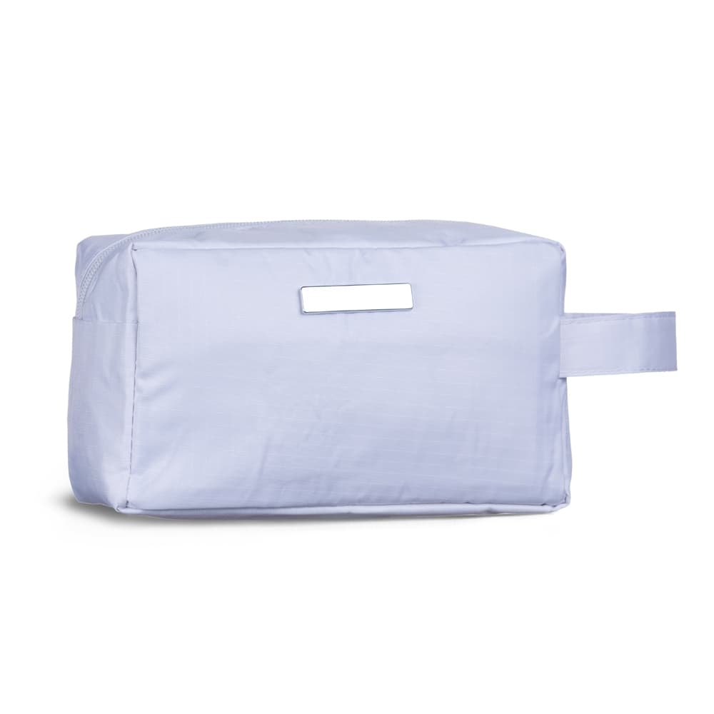 NECESSAIRE PVC IMPERMEÁVEL C/ PLAQUINHA